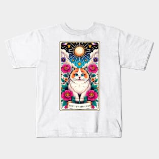 Turkish Van Cat Tarot Card Kids T-Shirt